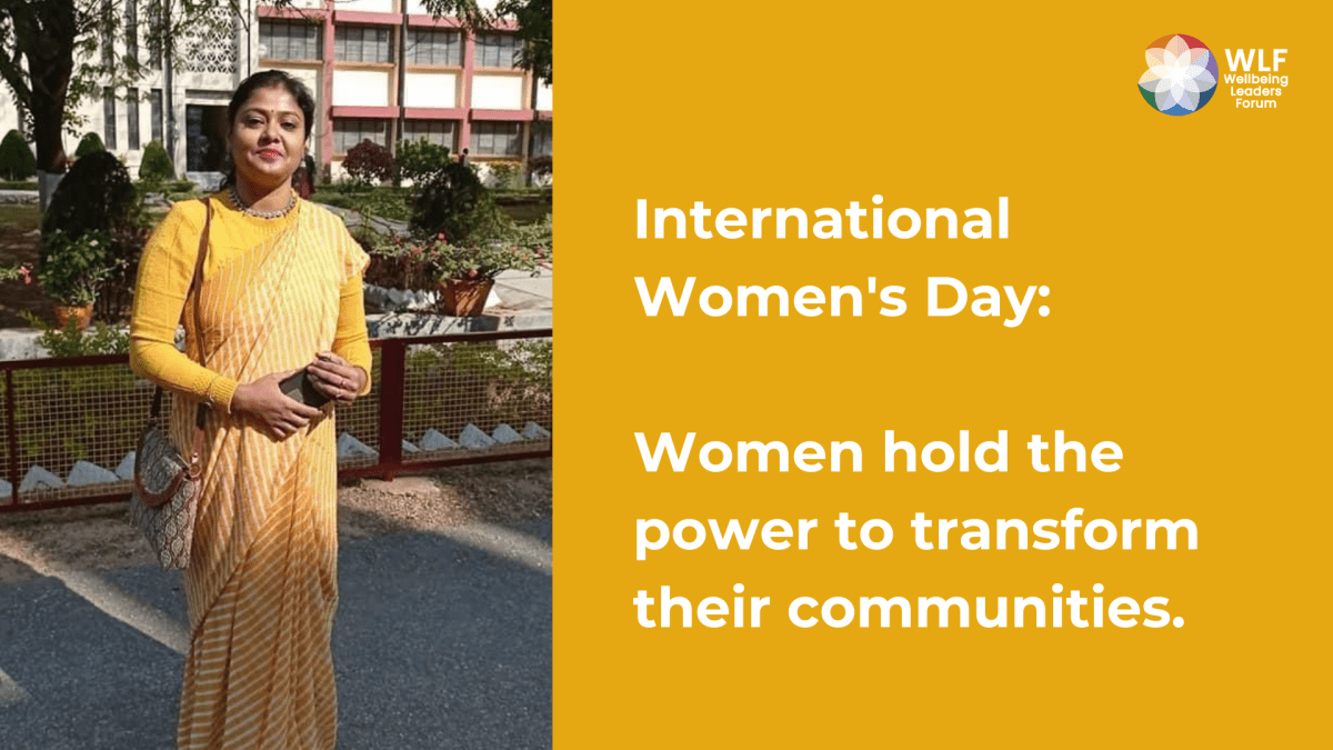 International Women’s Day: Women hold the power to transform their&nbsp;communities.
